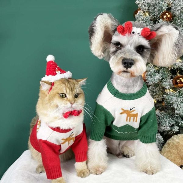 

dog apparel clothes sweater chihuahua christmas pet dogs pets for small winter clot