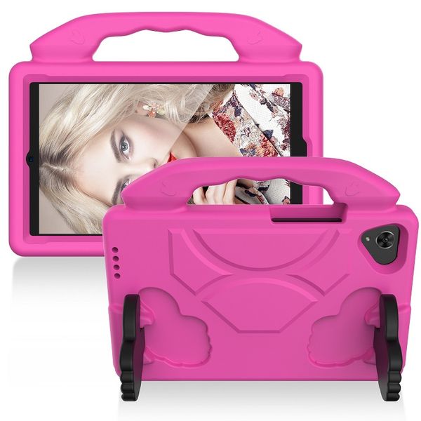 Bambini Carino pollice Cartoon Antiurto Sicuro Schiuma EVA Custodia Cover per iPad mini45 Air2 Air3 9.7 10.2 10.5 11 Kindle fire HD 7 8 T290 MediaPad T5 M6