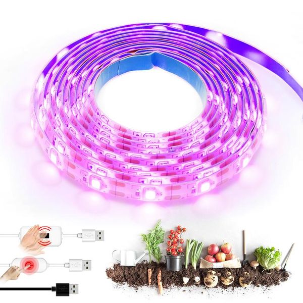 

phyto tape growing lamps lamp for plant smd2835 5v usb led flower aquarium grow light lights