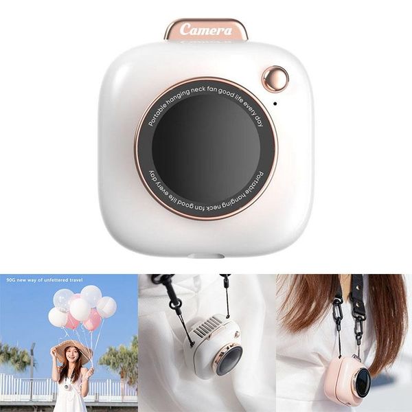 

electric fans hanging neck fan, usb portable handheld waist mini fan with large air volume and silent small