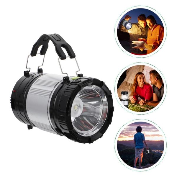 

portable lanterns solar led tent lamp camping light outdoor practical emergency