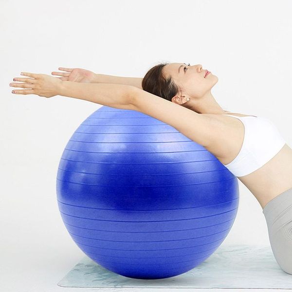 

65cm yoga ball sport pilates fitness gym fitball exercise indoor home workout massage thicken anti-explosionball balls
