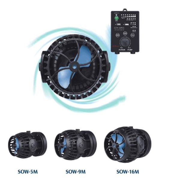 

air pumps & accessories jebao wave making pump for fish tank with wifi function freshwater general mute surf sow-5/9/16 sow-5m/9m/16m