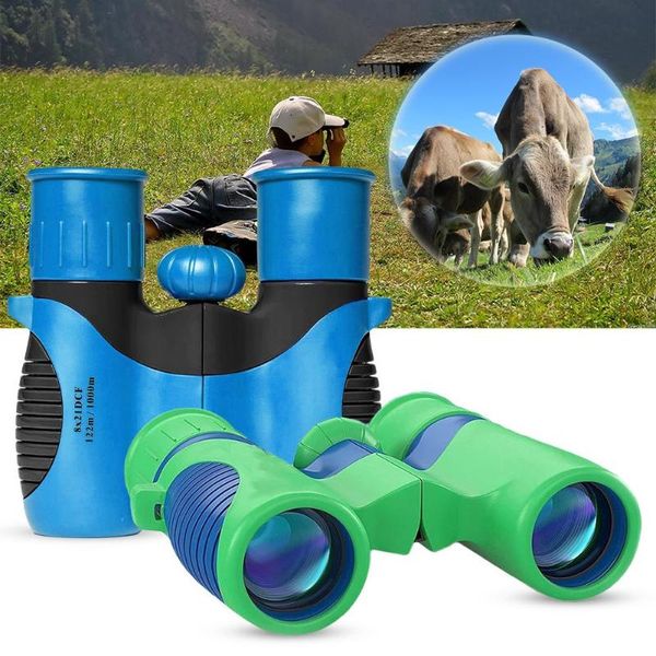 

telescope & binoculars 8x21 portable kids children outdoor observing high clear maginification for games toys gift