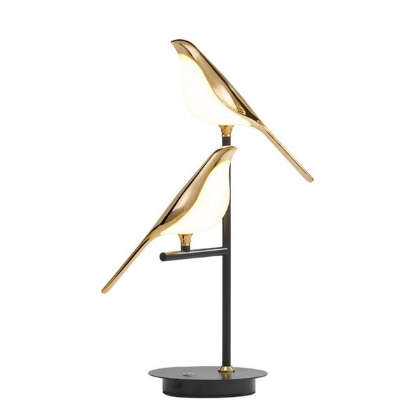 

table lamps toolery personality bird designer nordic simple living room bedroom bedside led desk light home decoraton lighting