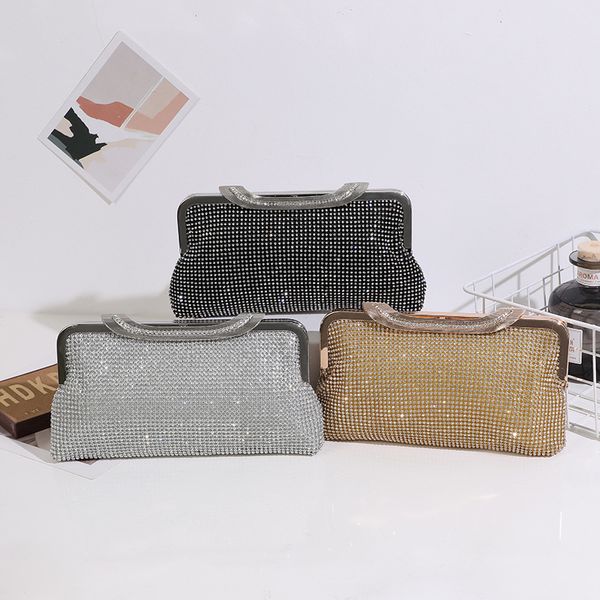 

fashion evening bag handbag with diamond, able and personalized dinner