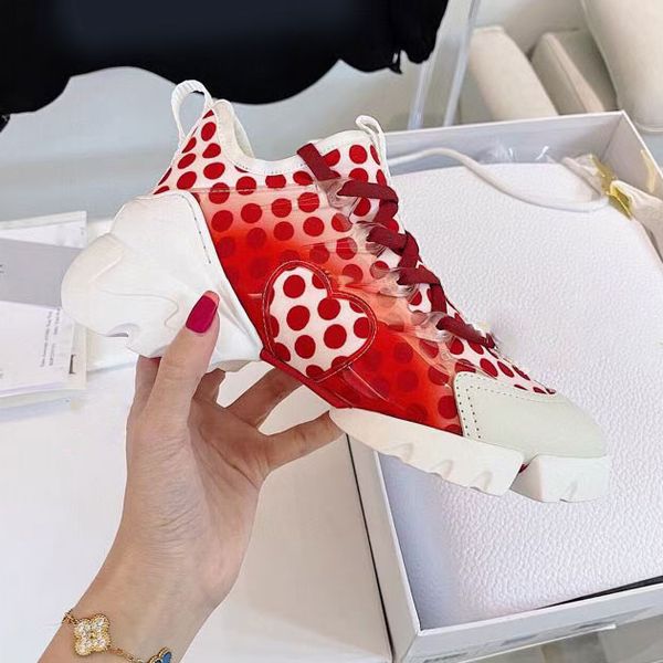 

2021 designer luxury casual shoes comfortable yellow white mesh beautiful girl leather scarf black dad sports women chaussures lace platform