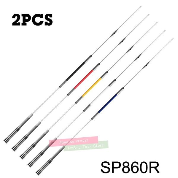 

walkie talkie 2pcs vehicle mounted antenna high gain car radio antenne dual band 144/430mhz pl259 antena for zastone hytera