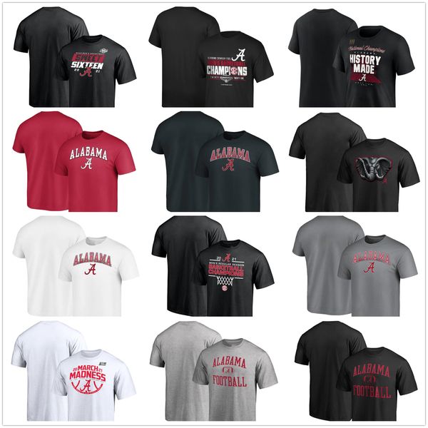 

ncaa alabama crimson tide t shirt,loose,breathable mnes t-shirts, Gray;blue