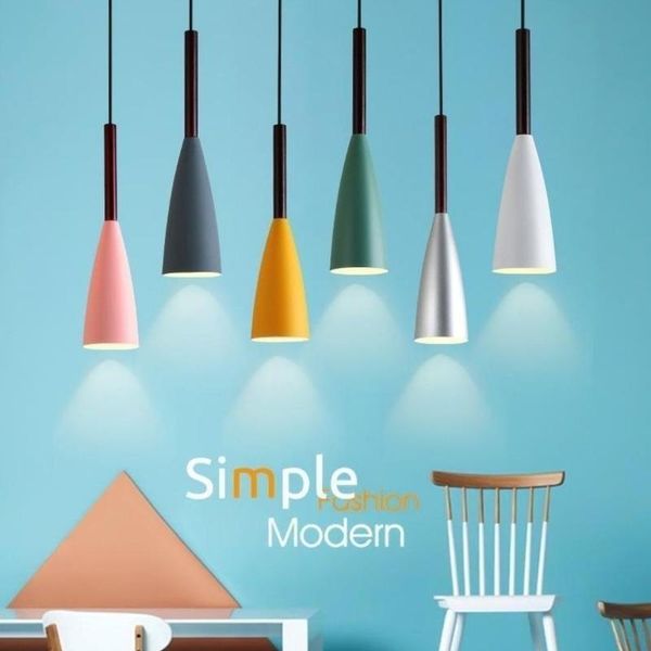 

pendant lamps led modern dining room lamp chandelier creative bedroom bedside home decoration indoor lighting