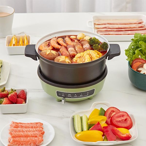 

multifunctional electric cooker, high-quality, high-value kitchen appliances, pot, frying, roasting, steaming skillets