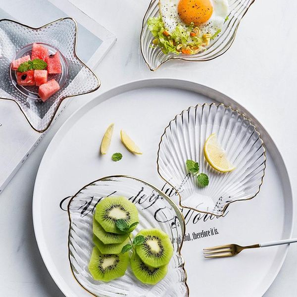 

dishes & plates phnom penh transparent glass dinnerware dinner lunch dessert fruit tableware wedding decoration