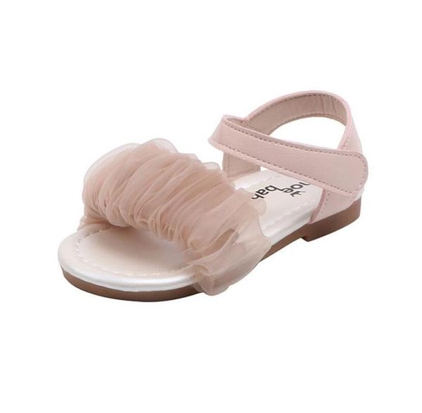 

sandals girls soft bottom breathable baby toddler shoes children pink princess korean, Black;red