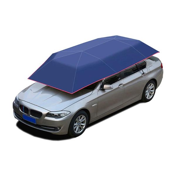 

400*210cm car umbrella oxford cloth three colors travel roof automatic cover accesories sunshade