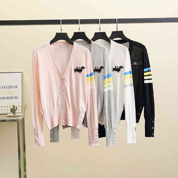 

women's jackets jacket, long sleeve shirt, striped, harajuku style, korean fashion, fine mesh, plus size, 92kq, Black;brown