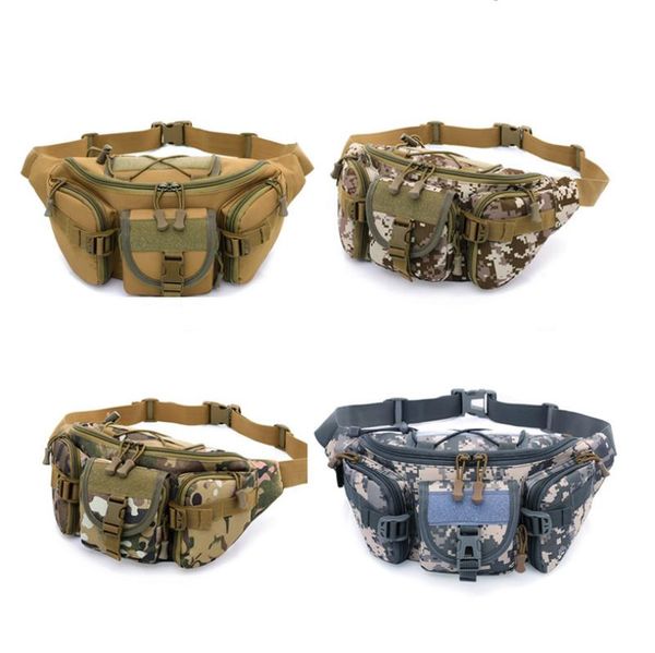 

outdoor bags hip packs pack waterproof bag tactical waist molle system pouch belt sports military equipment