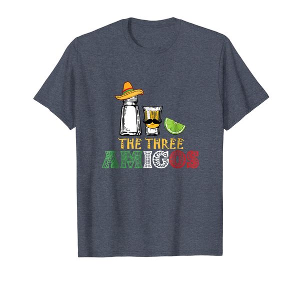 

The 3 Three Amigos T-shirt - salt, tequila lime, Mainly pictures