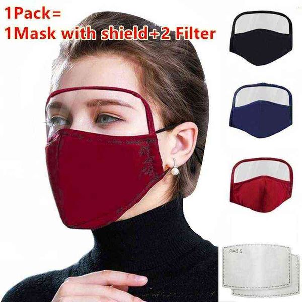 

Party mask Protective dust adult breathing goggl integrated mask + 2 filter