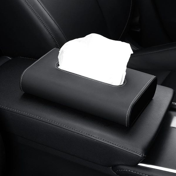 

car tissue box multifunctional interior decoration creative armrest carton supplies full seat boxes & napkins