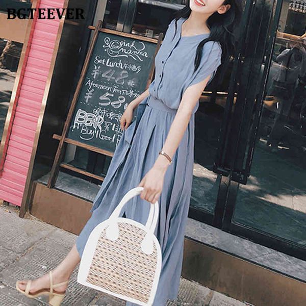 

dresses elegant single-breasted o-neck women midi short sleeve belted slim waist female dress workwear vestidos femme dvnm, Black;gray