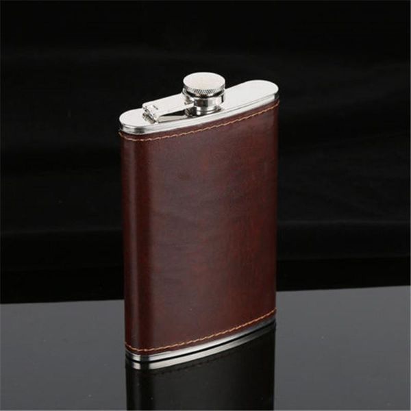 

hip flasks stainless steel pocket drink whisky alcohol engraved gift portable creative flask