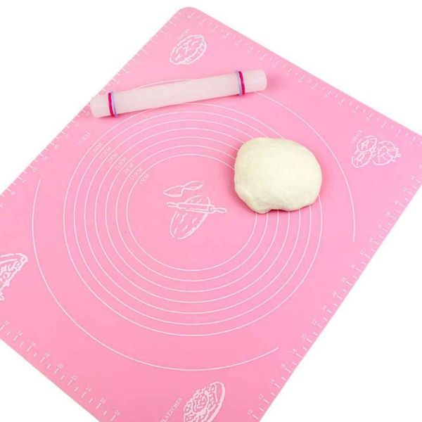

rolling pins & pastry boards silicone kneading dough mat scale pads for kitchen accessory