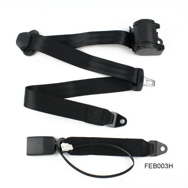 

safety belts & accessories universal elr 3 point emergency lock retractor seat belt fixed webbing with switch feb003h