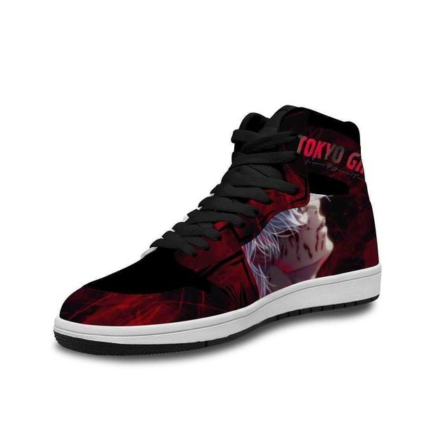 

2021 tokyo ghoul classic basketball shoes ins for women soft breathable flat shoe