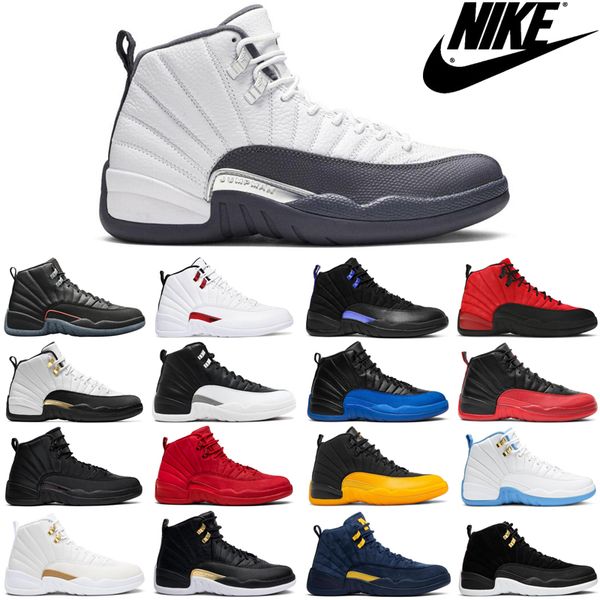 

nike air jordan retro 12 12s men basketball shoes utility twist playoffs dark concord reverse flu game playoff mens trainers sports sneakers
