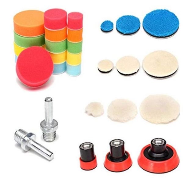 

towel 1set car beauty waxing pad auto polishing sponage care for maintenance y6d2