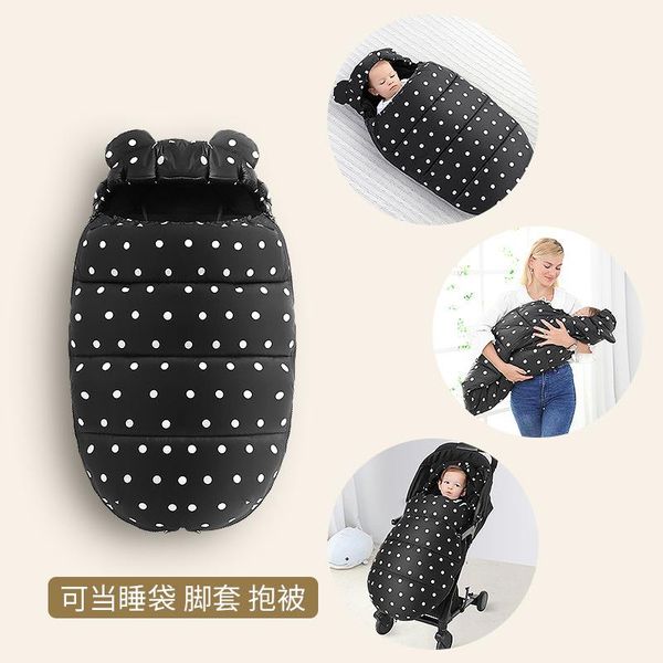 

stroller parts & accessories autumn winter baby sleeping bags sleepsacks soft warm envelope born wearable blanket with footmuff pram