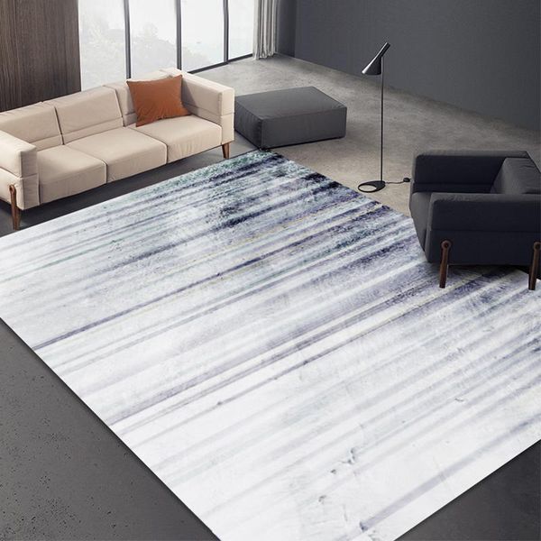 

carpets nordic abstract living room floor mats bedroom carpet 3d printing non-slip bathroom kitchen decorative