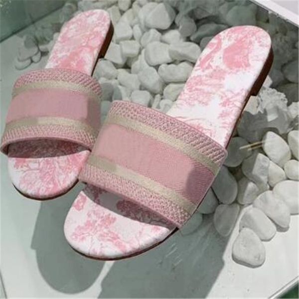 

beach roud toe new women elegant female fashion slippers mujer outdoor shoes, Black