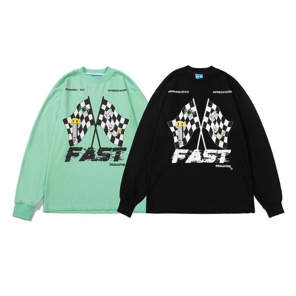 

men's hoodies & sweatshirts men's sweatshirt hoodie hip hop fashion streetwear harajuku pullover cotton spring autumn 2021 oversize, Black