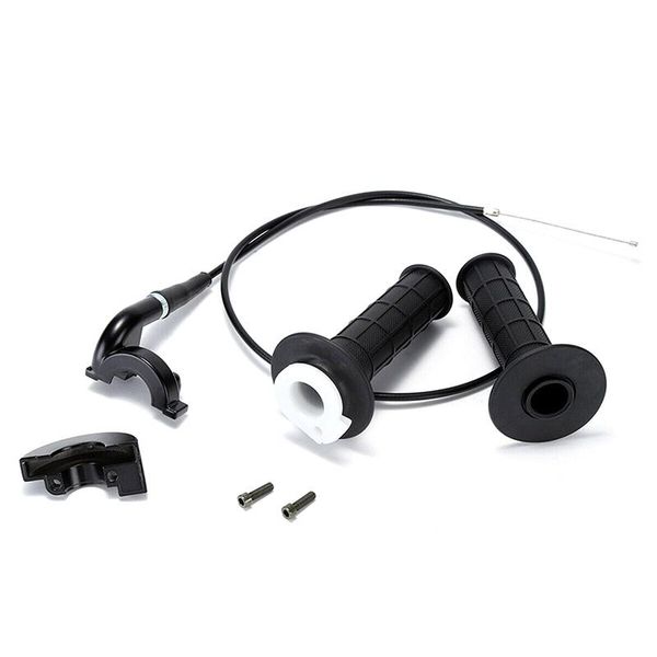 

handlebars motorcycle 7/8" 22mm handlebar with throttle cable modification motorbike shift grips and twist line
