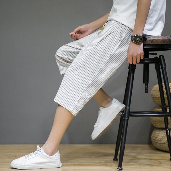 

men's shorts 2021 fashion summer military cargo male striped beach style straight fitness loose casual tactical w225, White;black