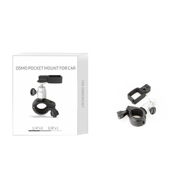 

motor bike bicycle mount holder for dji osmo pocket handheld gimbal camera stabilizer sports mounting bracket clamp clip tripod heads