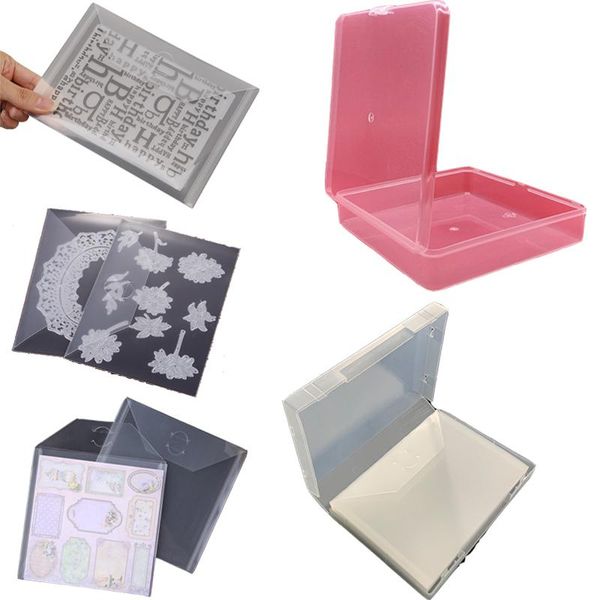 

storage bags nice box pvc collection bag magnetic plate for stamps and metal cutting dies pockets crafters