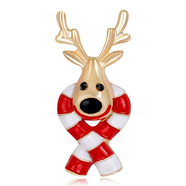 

factory fashion series creative cartoon lovely elk brooch christmas gift christmas