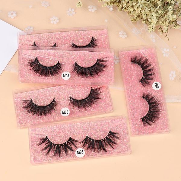 

styles 3d mink hair false eyelashes natural/thick long eye lashes wispy makeup beauty extension tools1