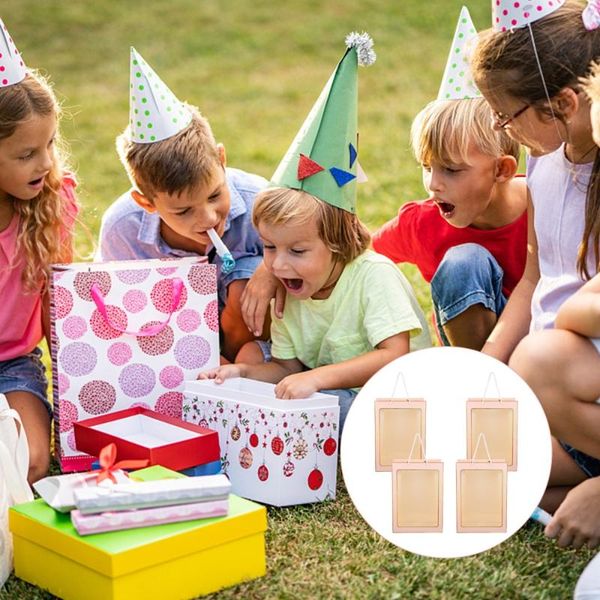 

gift wrap 4pcs portable flower pouches window plants bouquet paper packaging bags