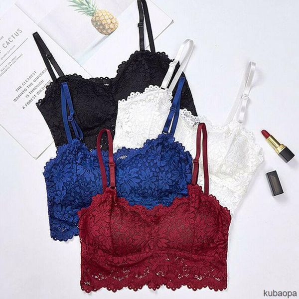 

camisoles & tanks lace beauty back thin bra sling sweet solid color wireless underwear ku, Black;white