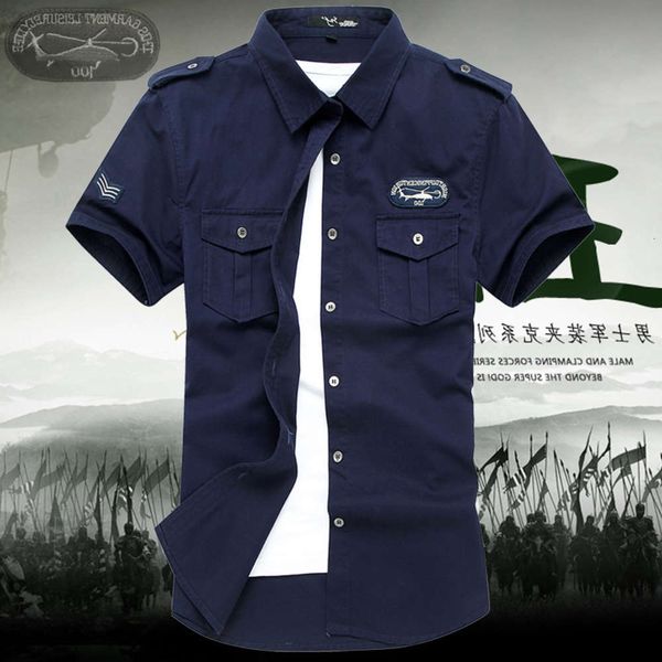 

dresses summer shirt short sleeve military shirt men's wear, White;black