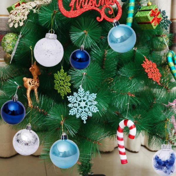

christmas decorations 30pcs tree decorations/ornaments/balls shatterproof ps hanging decorative shiny xmas for home
