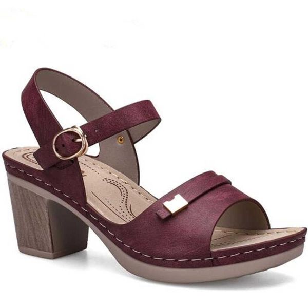 

sandals 36-41 style women's large size foreign trade thick heel bohemian casual comfortable shoes, Black