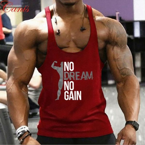 

men tank sleeveless bodybuilding muscle tee vests male casual streetwear workout gym sport clothing, White;black