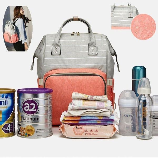 

backpack large capacity mother bag maternity travel baby diaper stroller nursing