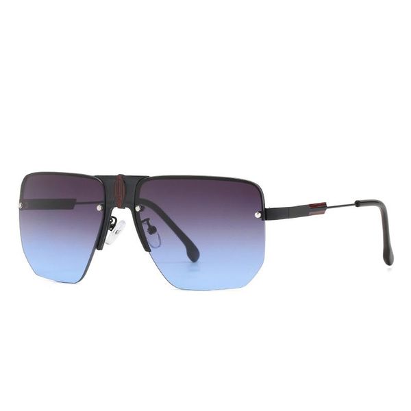 

sunglasses fashion rimless woman glasses vintage acrylic frame sunglass eyeglasses female gradient shades uv400, White;black
