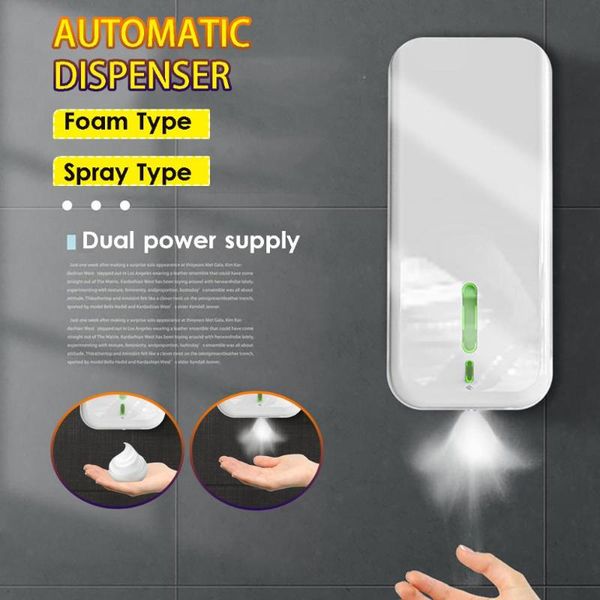 

liquid soap dispenser automatic infrared sensor touchless foam/spray 1500ml