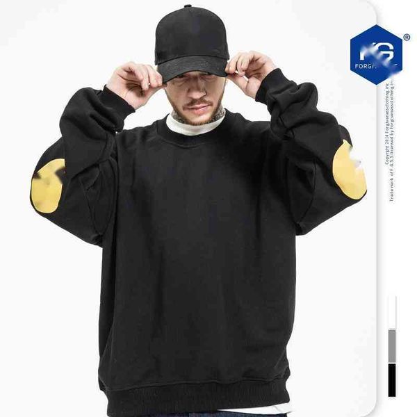 

fg mens wear 2021 autumn winter new fashion br hoodies leisure arm eyes face printed sweater for and women hoodie tiger, Black
